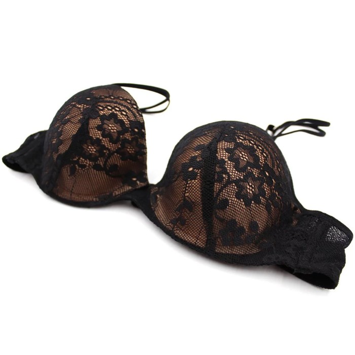 Reggiseno donna GMV con ferretto e imbottitura preformata tutto in pizzo