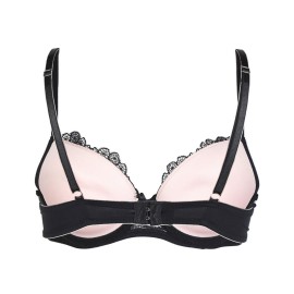Reggiseno donna GMV Push Up con ferretto e imbottitura graduata tutto in pizzo 2