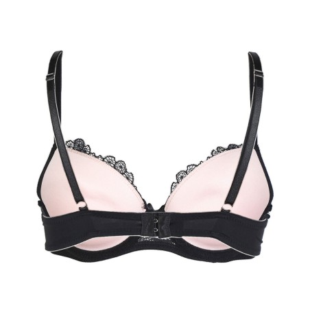 Reggiseno donna GMV Push Up con ferretto e imbottitura graduata tutto in pizzo