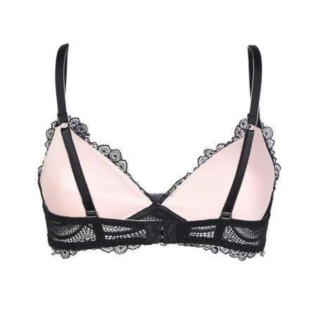 Reggiseno donna GMV triangolo con imbottitura senza ferretto tutto in pizzo