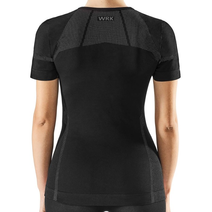 Maglia donna WRK manica corta termica in dryarn ideale per lo sport