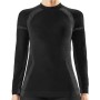 Maglia donna WRK termica manica lunga a lupetto in Dryarn ideale per lo Sport