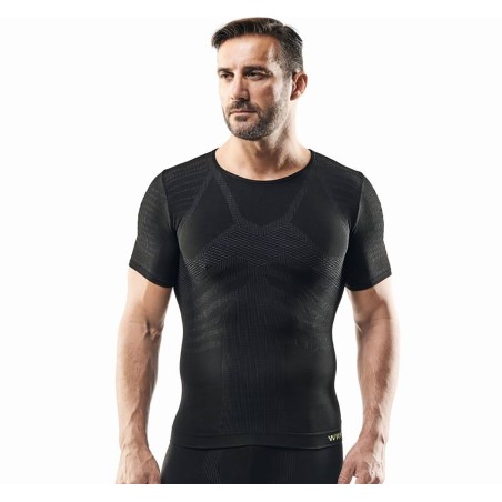 Maglia uomo WRK termica manica corta girocollo in dryarn ideale per lo sport