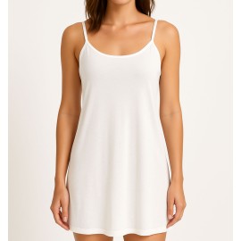 Maxi Canottiera donna Tramonte a spalla stretta in morbido Bamboo elasticizzato