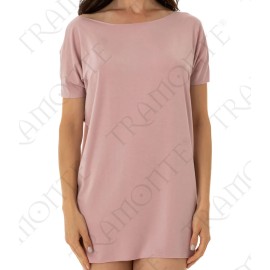 Maximaglia donna Tramonte maniche corta in micromodal a taglio laser invisibile