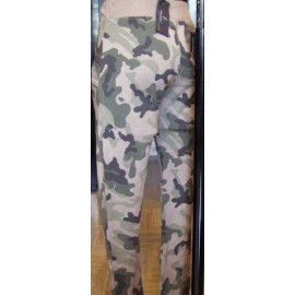 Pantalone tuta uomo Wilfed mimetico elastico in vita e tasche 2