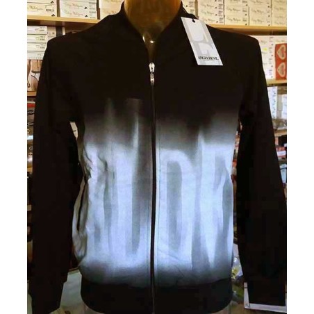 Felpa uomo Angel Devil in cotone con stampa logo e tasche