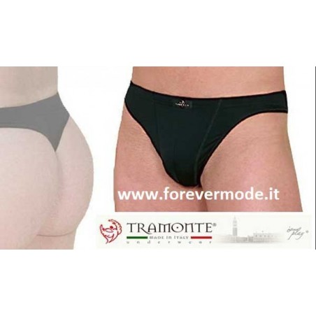 Slip uomo Tramonte a perizoma in microfibra con elastico interno