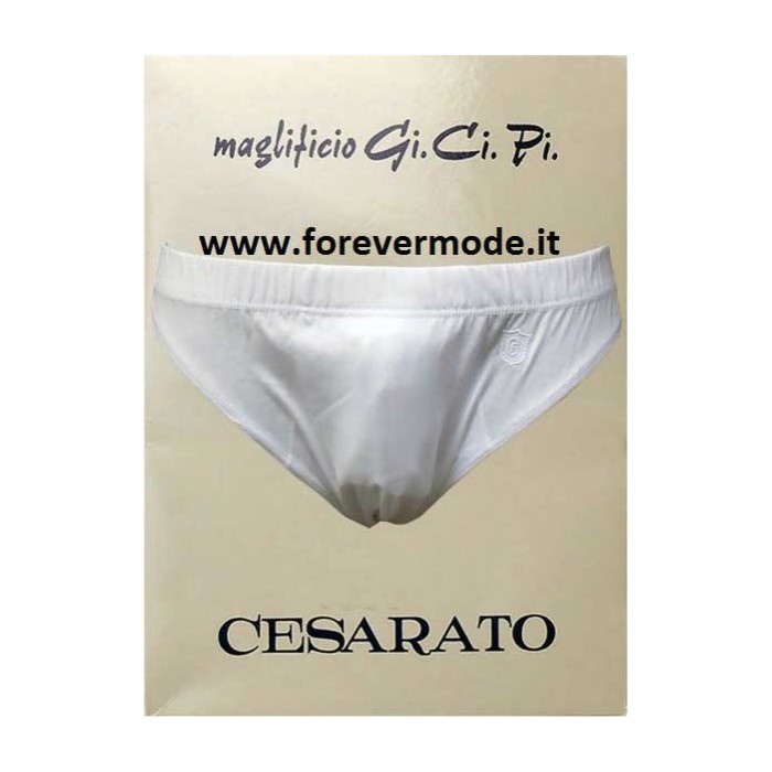 3 Slip uomo Gicipi in fresco filoscozia con elastico alto interno e logo ricamato