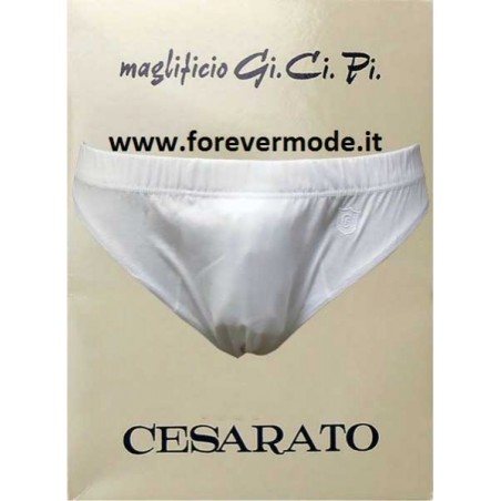3 Slip uomo Gicipi in fresco filoscozia con elastico alto interno e logo ricamato