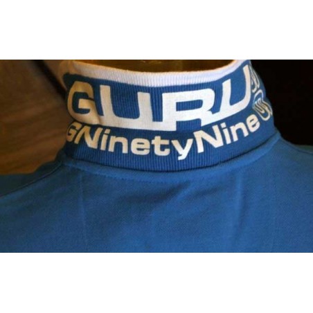 Polo uomo Guru cotone piquet con logo frontale, manica e collo