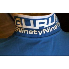 Polo uomo Guru cotone piquet con logo frontale, manica e collo 2