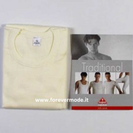 T-shirt uomo Mapom manica lunga a girocollo in caldo misto lana 2