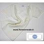 T-shirt bambina Trevi manica corta con cotone sulle pelle e calda lana fuori, profilo smerlato