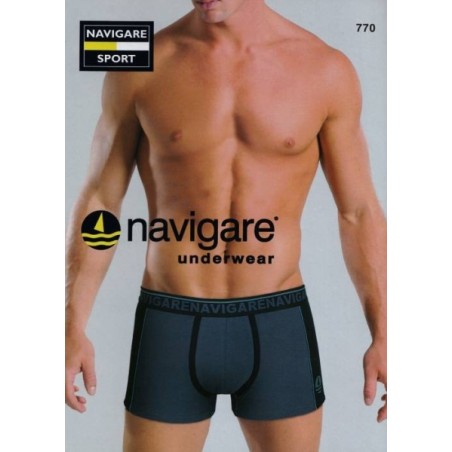 3 Boxer uomo Navigare in cotone con elastico logato e bande
