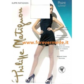 Collant donna Matignon Point Summer velatissimo a pois