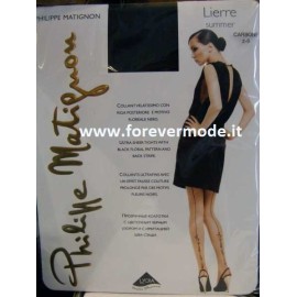 Collant donna Matignon Lierre Summer velatissimo riga posteriore