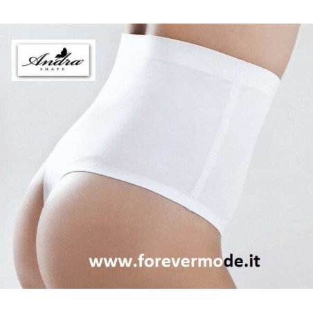 Guaina donna Andra modellante alta a perizoma in microfibra