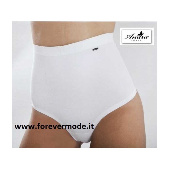 Guaina donna Andra modellante alta a perizoma in microfibra