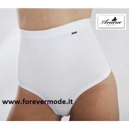 Guaina donna Andra modellante alta a perizoma in microfibra