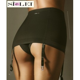 Guaina stringivita donna SieLei in microfibra con reggicalze 2