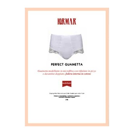 Guaina donna Lormar modellante con pizzo e pannello doppiato