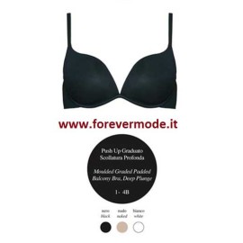 Reggiseno donna Lormar imbottitura graduata scollatura profonda 2
