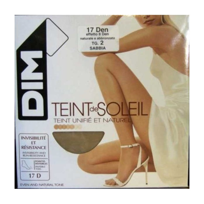 Collant donna DIM Invisibile 17 denari velatissimo