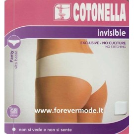 Slip panty donna Cotonella in microfibra taglio laser vita bassa 2