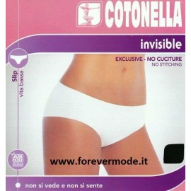 Slip donna Cotonella in microfibra vita bassa taglio laser 2