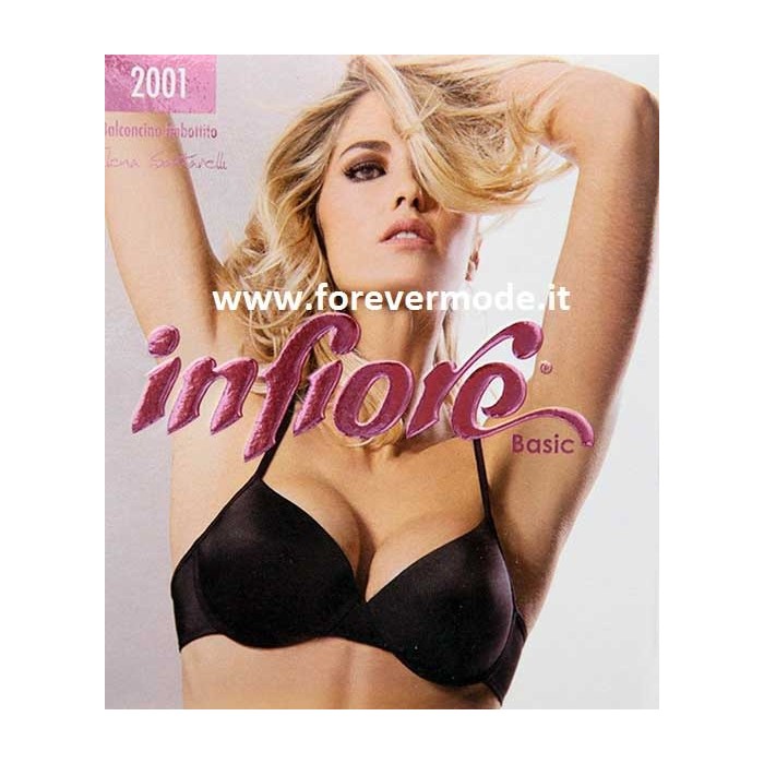 Reggiseno donna Infiore con imbottiture preformate liscio