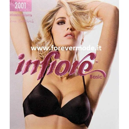 Reggiseno donna Infiore con imbottiture preformate liscio