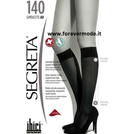 Gambaletto donna Ibici Segreta 140 da usare con problemi di vene