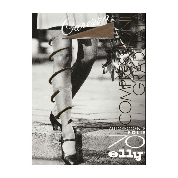 Autoreggente donna Elly 70 compressione media mmHg 13/17