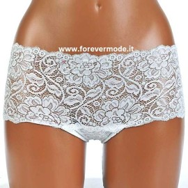 Slip culotte donna Tramonte in morbido pizzo elasticizzato 2