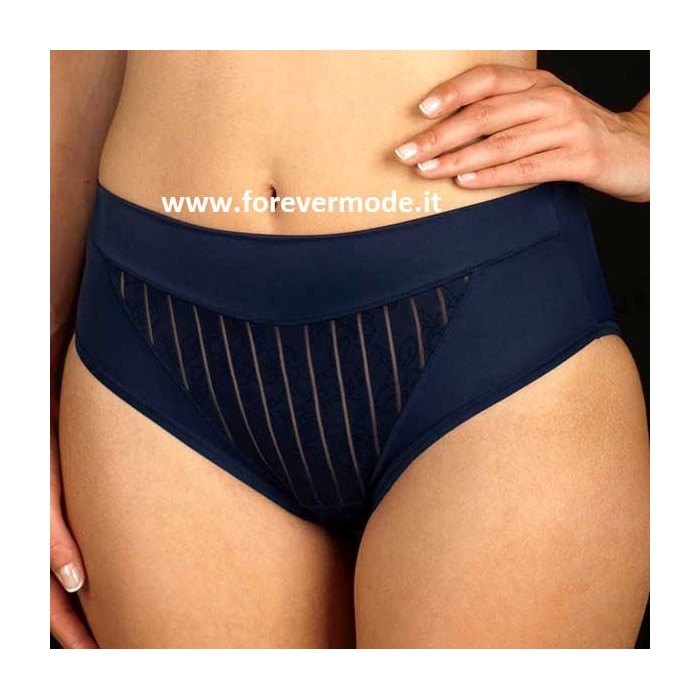 Slip donna Selene midi della linea Mariluz in morbida microfibra operata