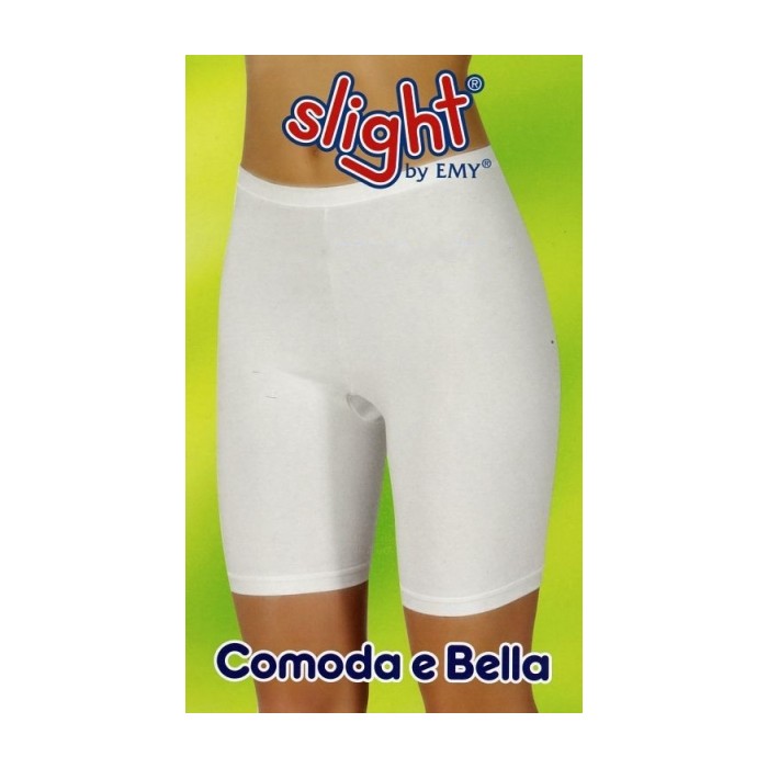 Culotte donna Emy con gamba in cotone elasticizzato, anche taglie forti