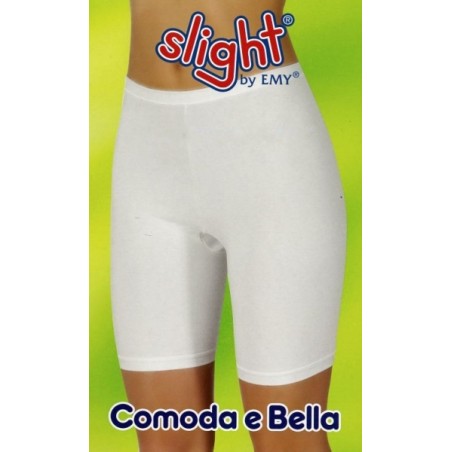 Culotte donna Emy con gamba in cotone elasticizzato, anche taglie forti