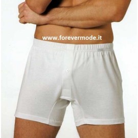 3 Boxer uomo Nottingham in jersey di filo scozia con apertura