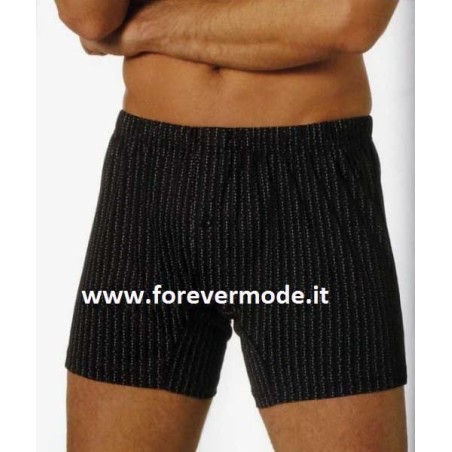 3 Boxer uomo Nottingham in cotone a fantasia cravatta e apertura