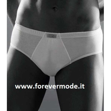 Slip uomo Cagi midi in cotone mercerizzato con elastico interno