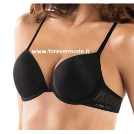 Reggiseno donna SieLei con ferretto e imbottitura gel e ricami