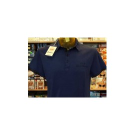 Polo uomo Baci & Abbracci con logo frontale e bordi mimetici 2