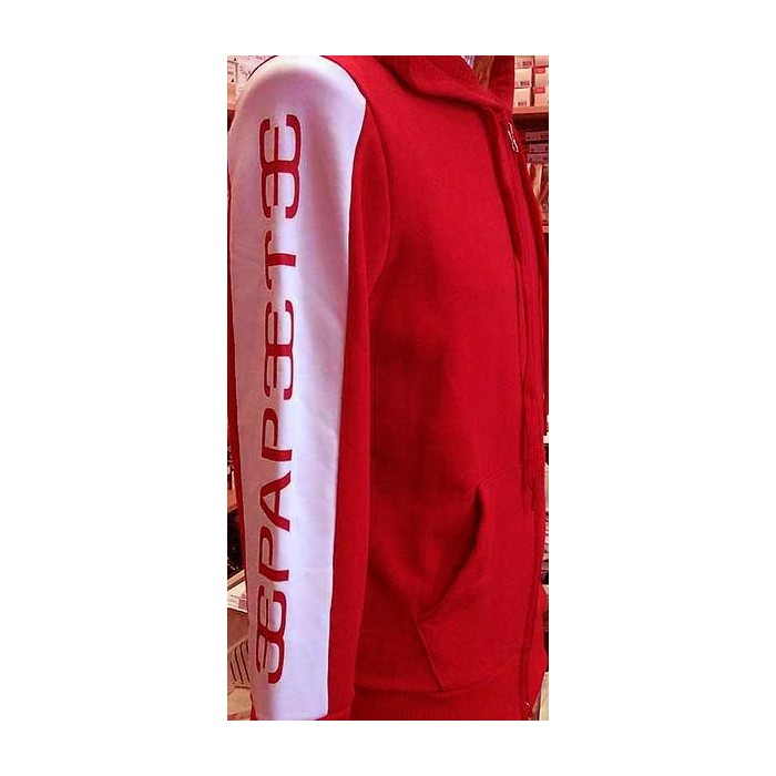 Felpa uomo Papeete con logo frontale, laterale e sulla manica