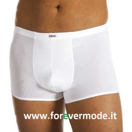 Boxer uomo Axiom in microfibra elasticizzata con logo cucito ed elastico infilato