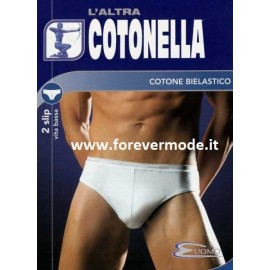 6 Slip uomo Cotonella a vita bassa, elastico esterno basso 2