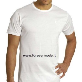 3 T-Shirt uomo Axiom manica corta a girocollo basso in filo di scozia con logo