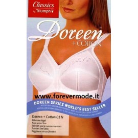 Reggiseno donna Triumph Doreen + Cotton 01 senza ferretto 2