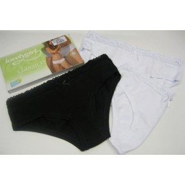 3 Short donna Emy vita bassa cotone modal e fascioncino in pizzo