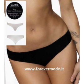 Slip brasiliana donna Lormar a taglio laser rinforzato dietro 2